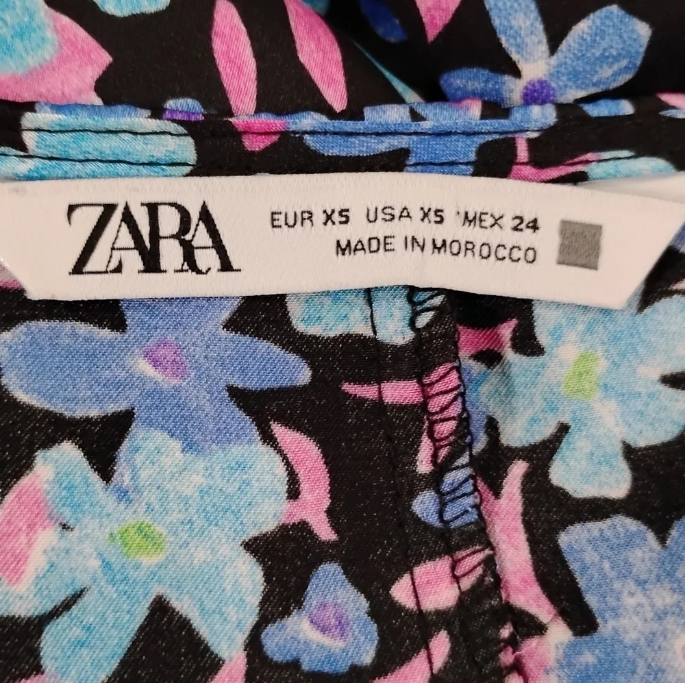 RETRO FLORAL MAXI DRESS NWOT - Picture 10 of 13